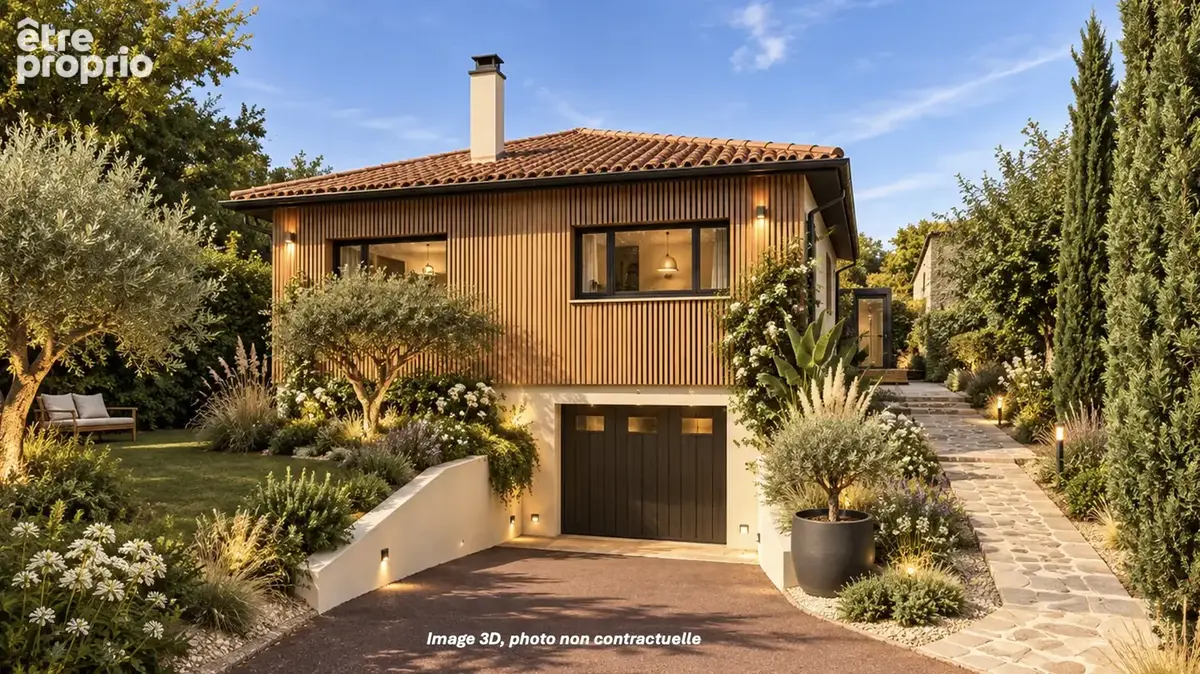 Maison de plain-pied avec sous-sol et grand jardin - photo 2