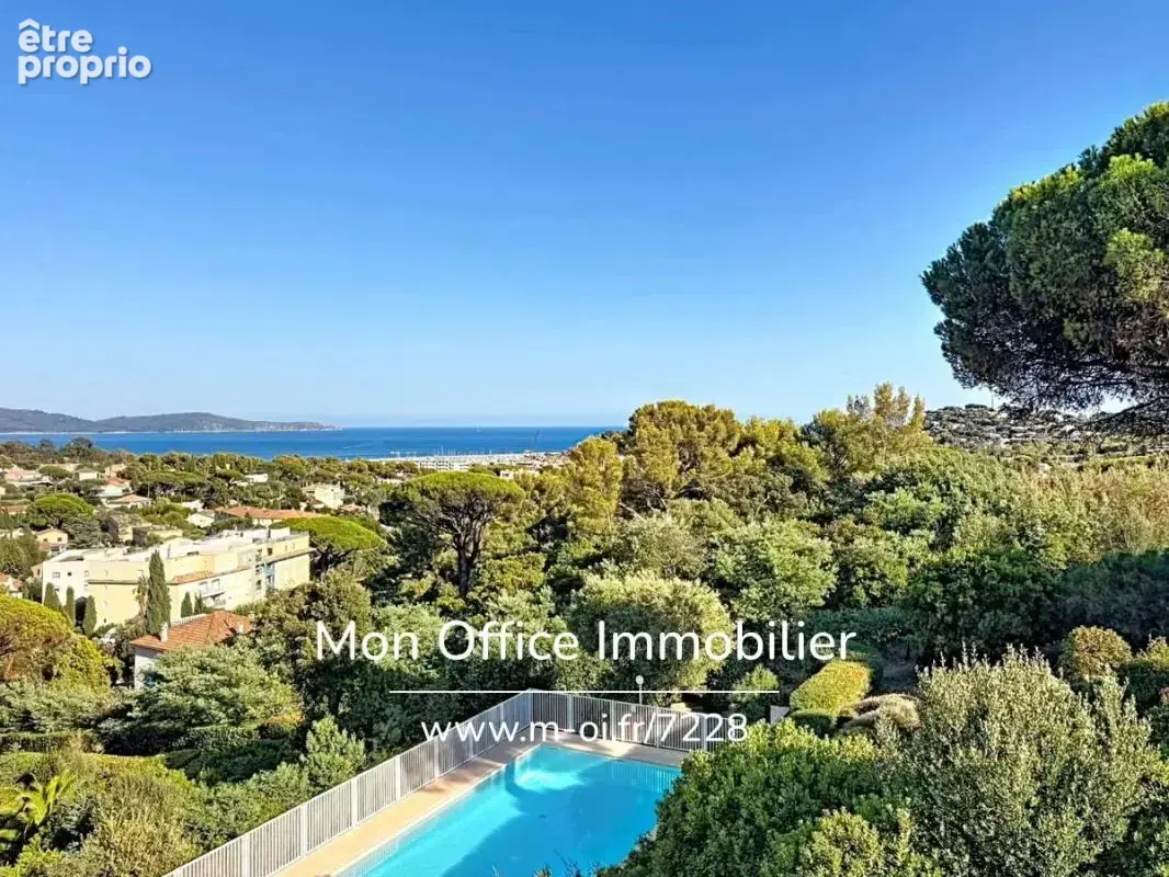 Référence : 7228-les - t2 cabine vue mer proche plages dans residence calme avec piscine à cavalaire sur mer - photo 16