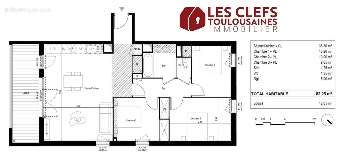 Appartement à L'UNION