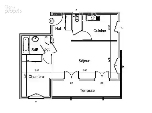Appartement 2 pièces - Mandelieu La Napoule - photo 7