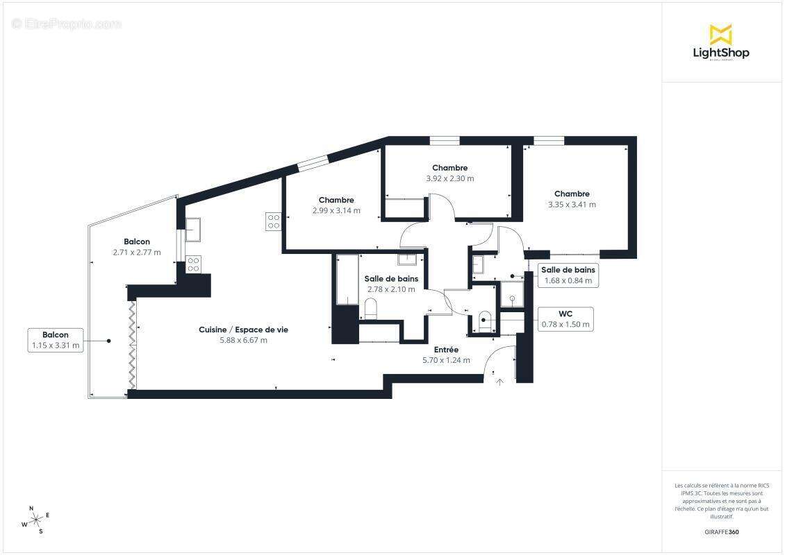 Appartement à NANTERRE