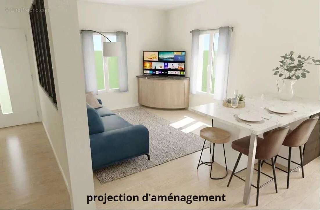 T3 rez-de-jardin 55.80 m² - 51 m² jardin - Côte Pavée - photo 10