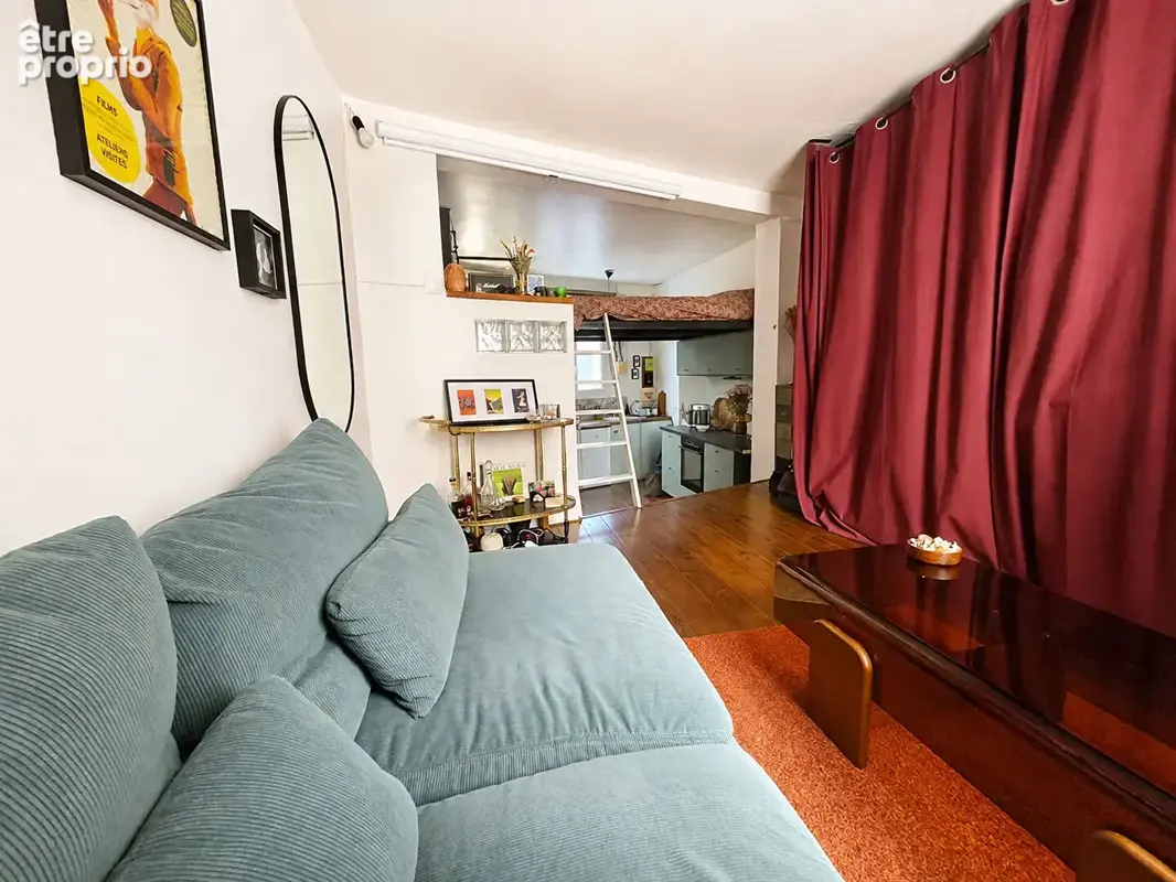 À VENDRE ? Grand studio avec mezzanine  Paris 20e - photo 3