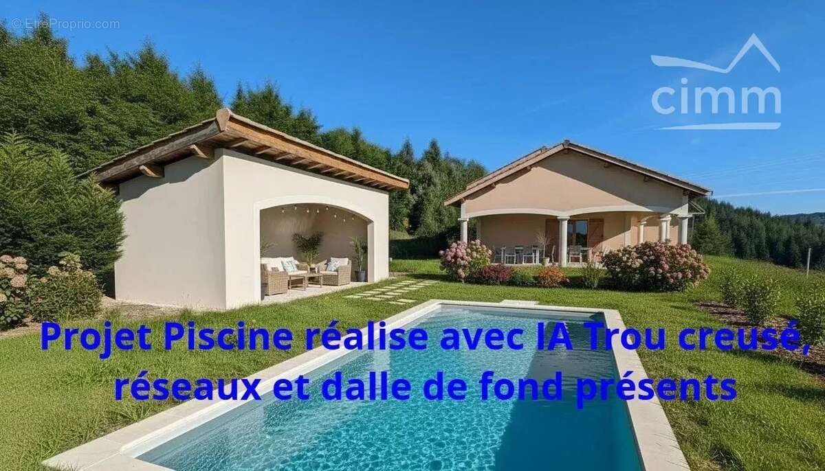 Villa en Haut Beaujolais avec des volumes exceptionnels, vue dégagée et fort potentiel extérieur - photo 2