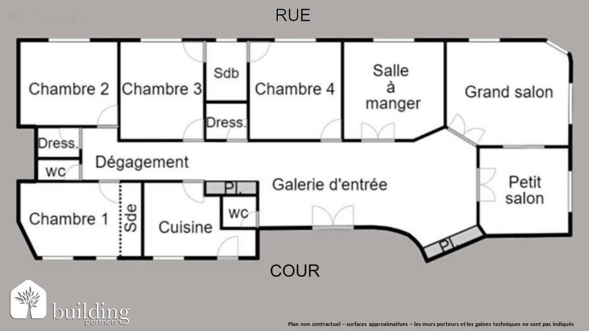Ternes-Maillot Paris 17ème - Appartement 7 pièces 197,15 m² - photo 2