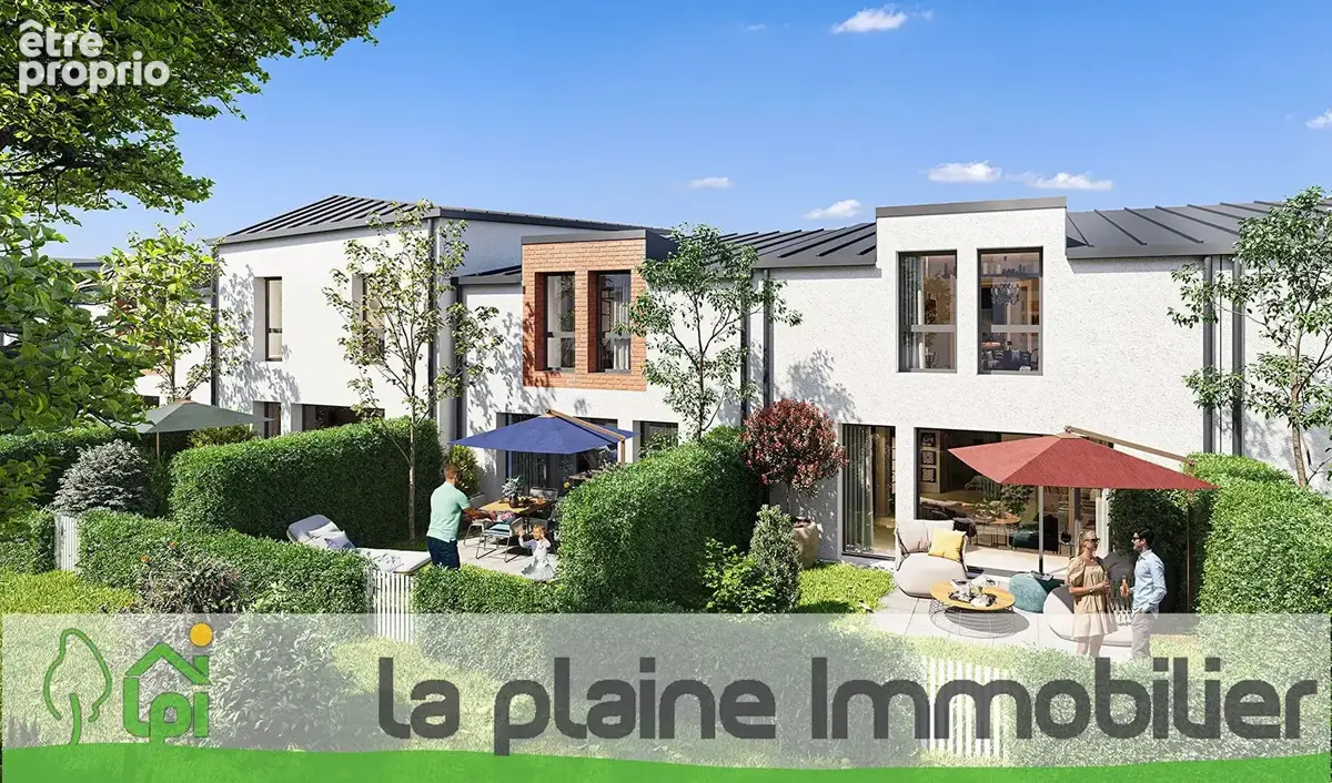 Maison de 4 pièces principales 90 m² habitables avec garage et jardin exposé S/O - photo 1