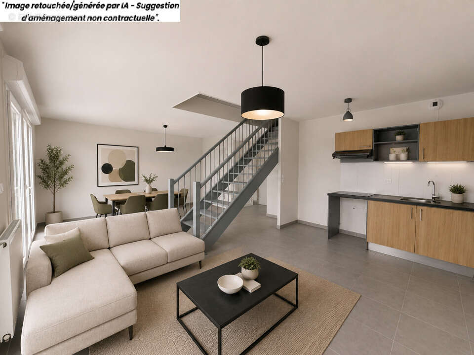Rare appartement T3 en DUPLEX mesurant 84 M2 au sol à Roques 31120 - photo 5