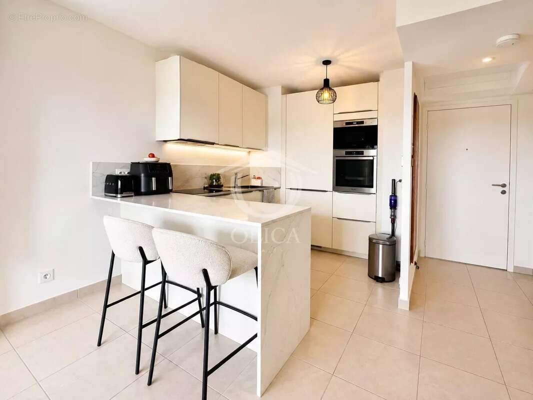 ANTIBES – Rare à la vente ! Superbe 2 pièces récent avec terrasse, garage et dépendances - photo 6