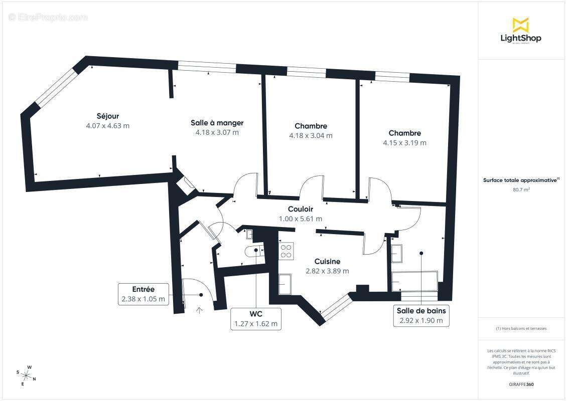 Appartement à MAISONS-ALFORT