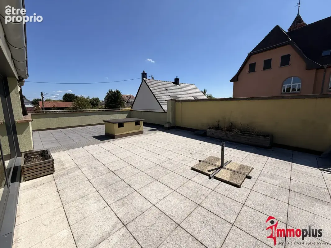 Bel appartement de 82 m2 plein de cachet au cœur de Rixheim - Grande terrasse - photo 6