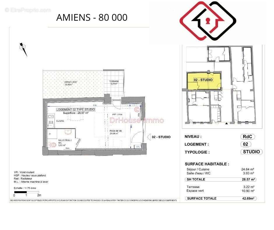 Appartement à AMIENS