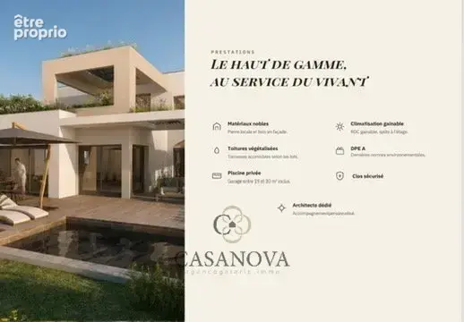 Villa d'architecte T5 de 150 m² avec piscine et terrain de 724 m² à Montferrier-sur-Lez - photo 3