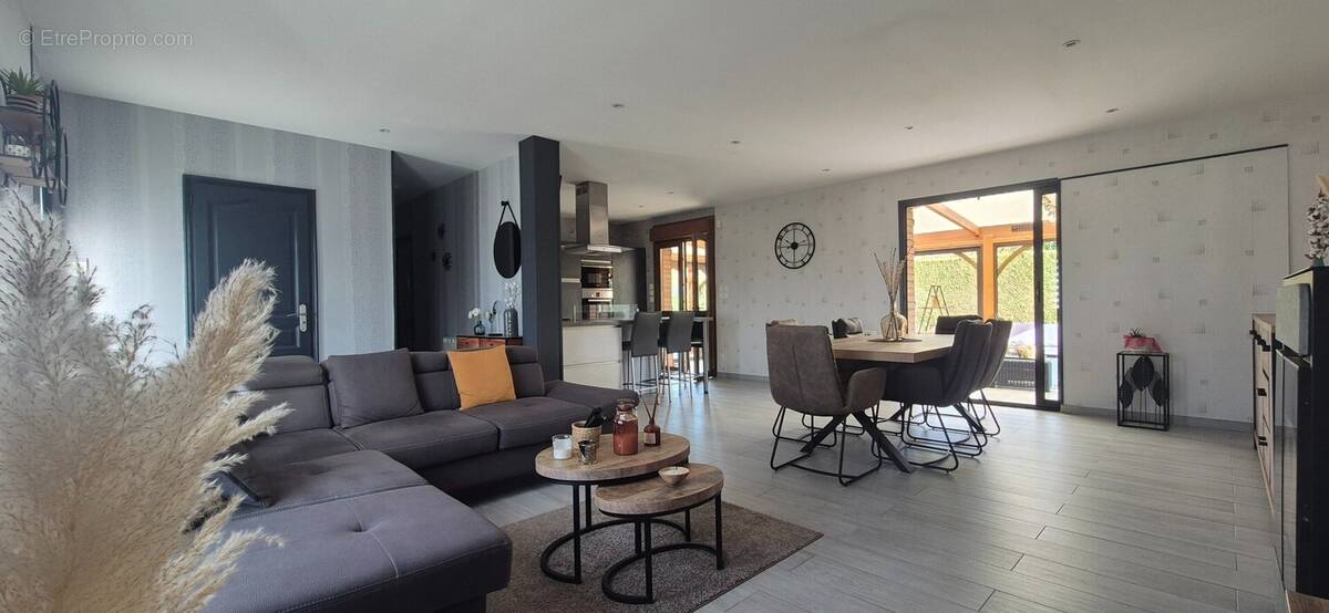 Séjour - Maison à ROUVROY