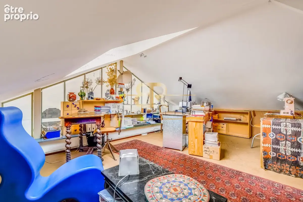 Maison/loft sur trois niveaux (170m2), calme, lumineuse, dans un cadre verdoyant - photo 10