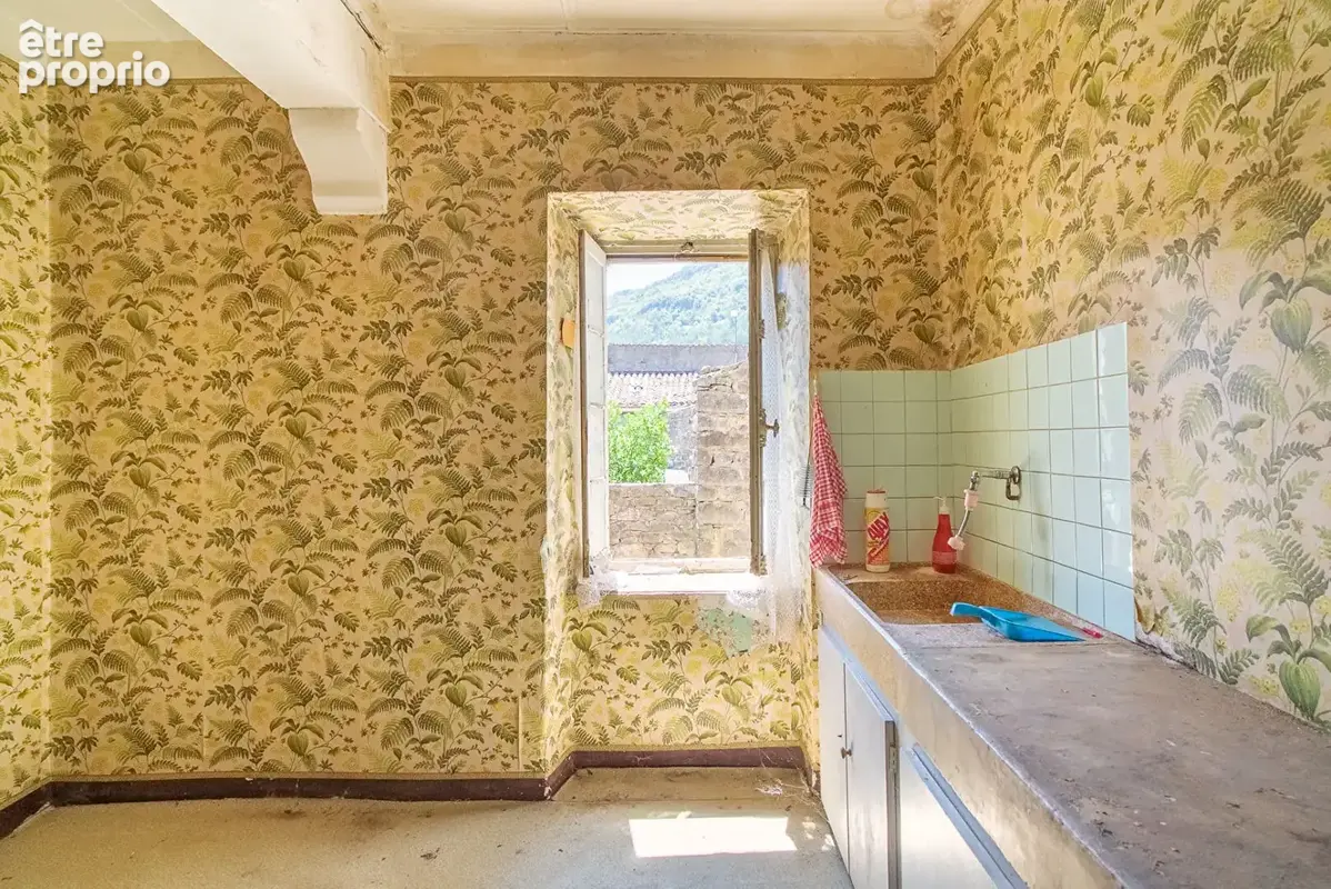 CARCASSONNE - GREFFEIL - Maison de village en pierre  T6 139m² (80m² hab.)  avec remise attenante et vue dégagée - photo 13