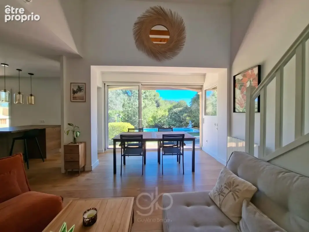 Sommieres (30250)  t5, 3 chambres  plain-pied  piscine, grand jardin au calme - photo 5