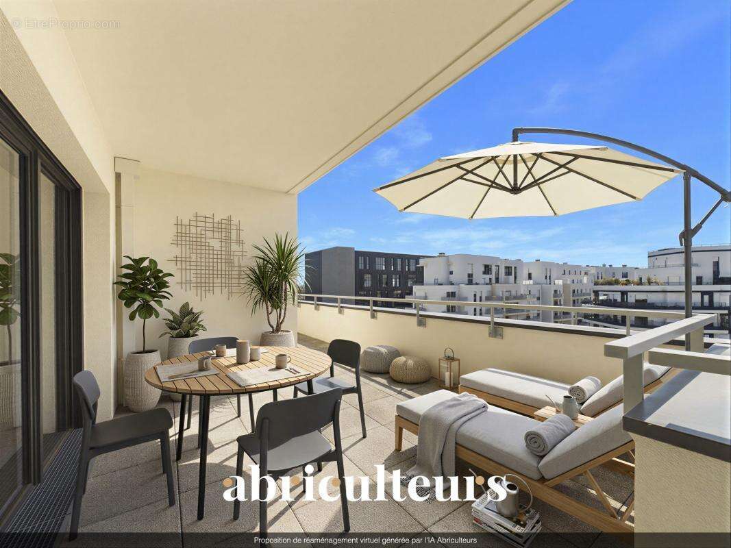 Appartement 5 pièces 91 m² – 4 chambres, 2 terrasses, 2 parkings – Colombes  - Allée Françoise Héritier - photo 2