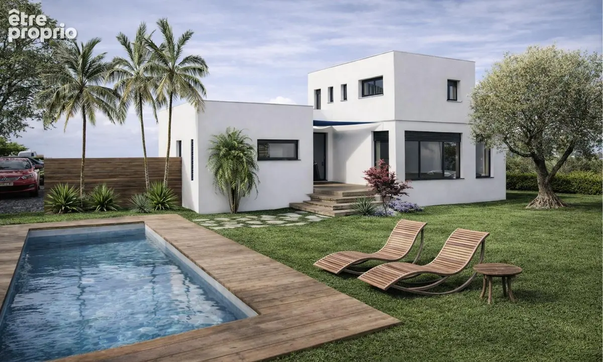 Villa  de standing 4 faces de 195m2 sur 1420m2 de terrain avec piscine - photo 2