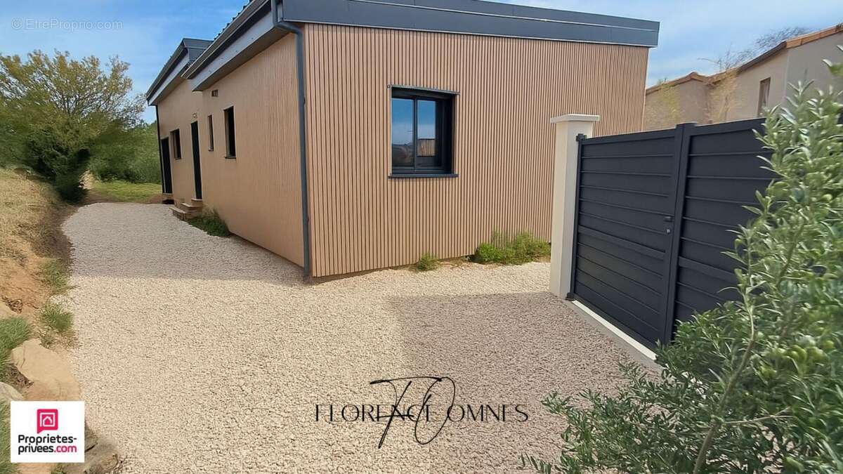 Exceptionnel à RUSTIQUES - Maison  Plain Pied contemporaine ossature bois -  143 m2 - 4 chambres - photo 5