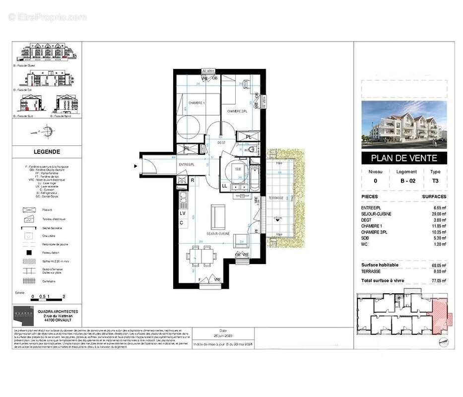 Appartement à PORNIC