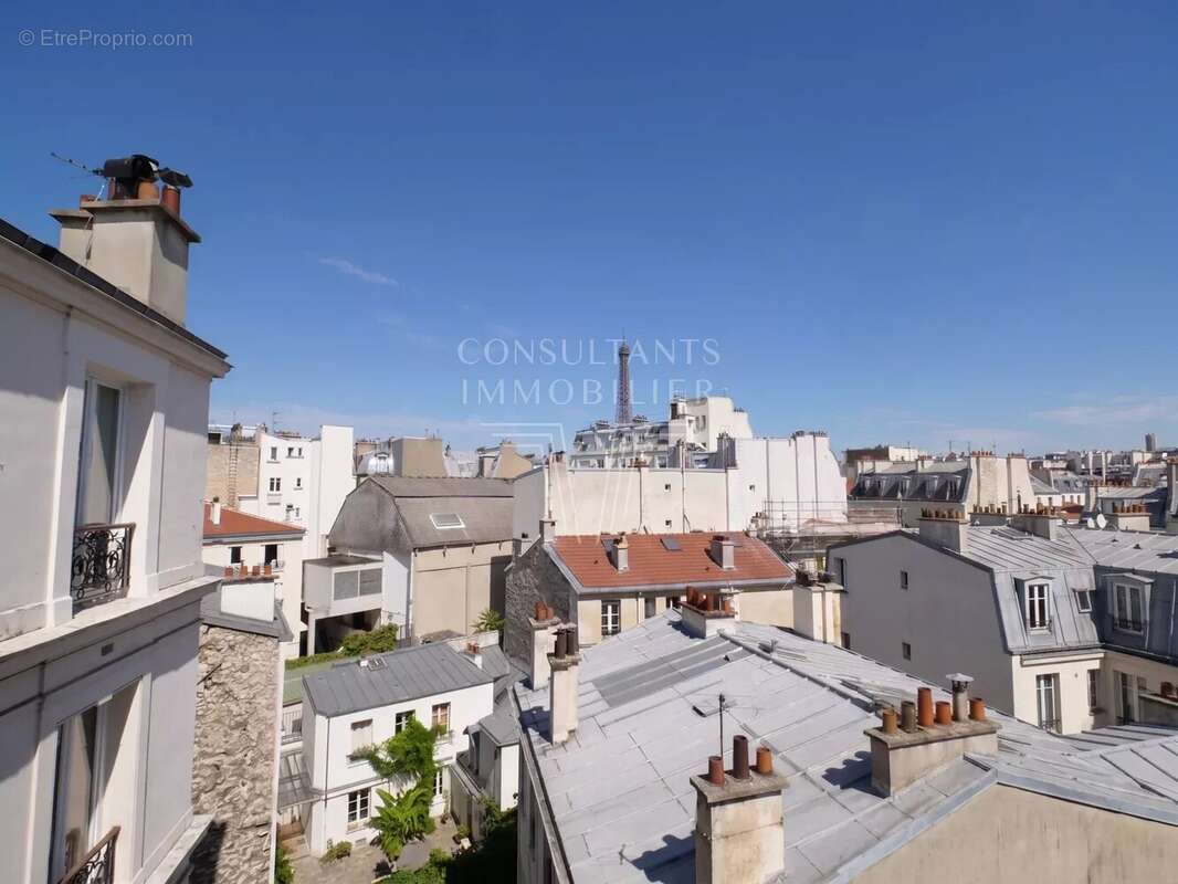 Village de passy / vue tour eiffel - photo 1