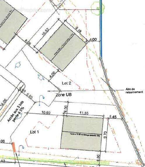 Terrain à SAINT-LAURENT-DU-PONT