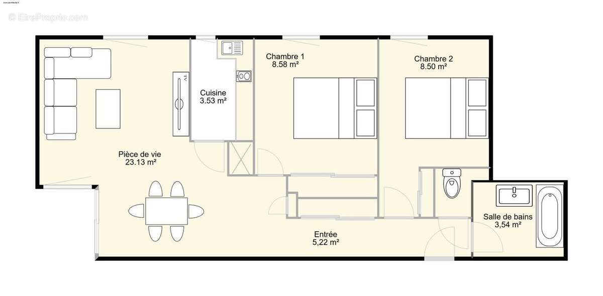 Appartement à LA ROCHELLE