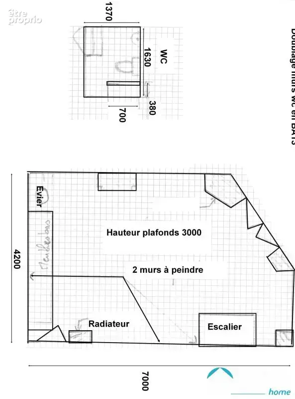 Paris 5 eme - local commercial haussmannien - investissement - photo 2