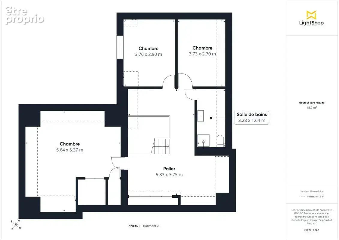 Propriété de 2 maisons (200m² et 73m²) avec piscine et jardin sur une parcelle de 2219m² - Saint-Julien-de-Concelles - photo 20