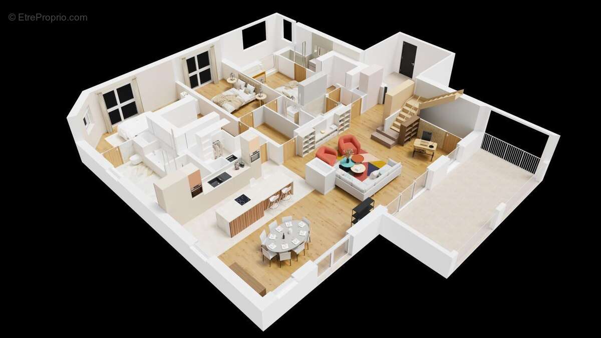 Appartement d’exception de 212,35 m² avec plus de 150 m² d’espaces extérieurs et vue mer - photo 4