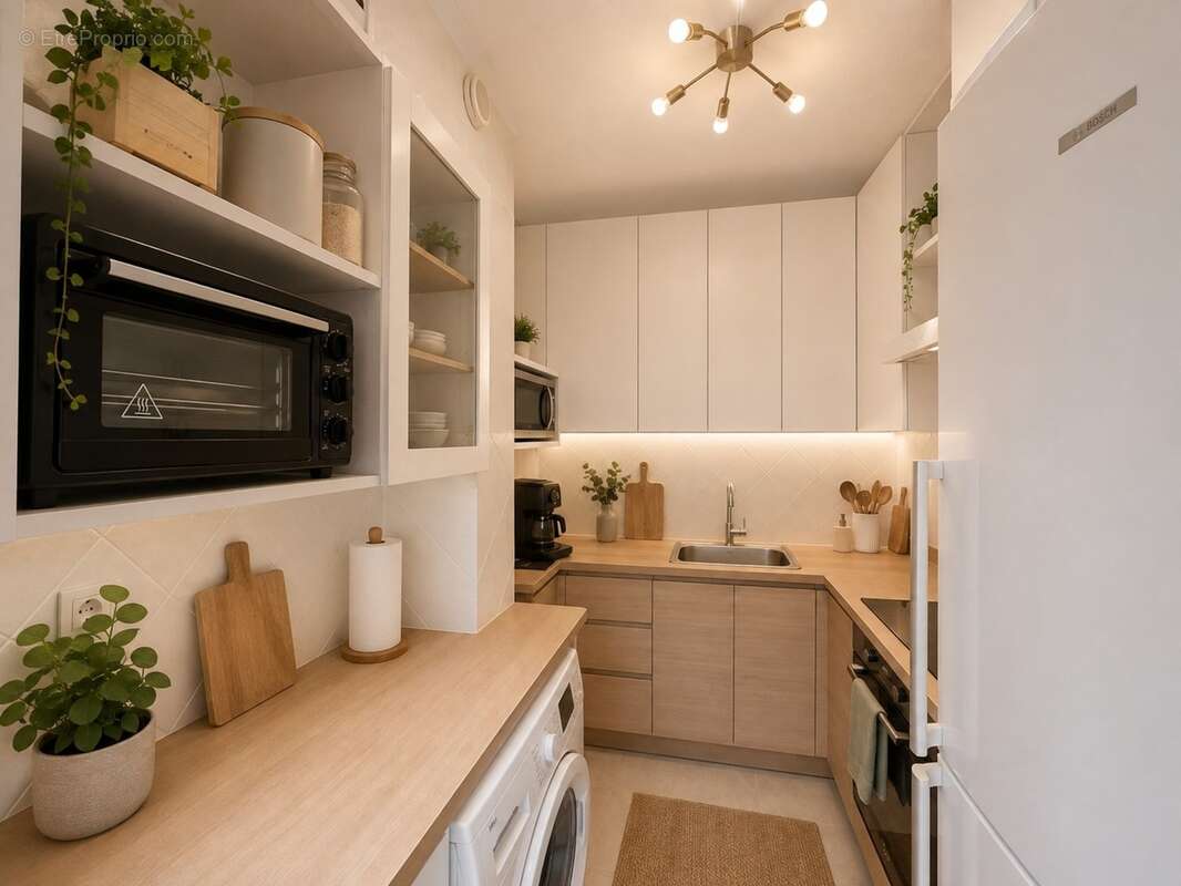 Dpt Alpes Maritimes (06), à vendre ANTIBES Appartement T3 65 m² – Rez-de-jardin, terrasse 40 m² et piscine - photo 8