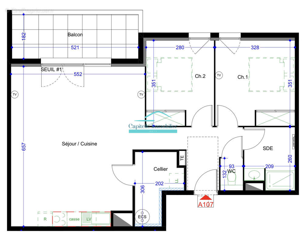 Appartement à VIC-LA-GARDIOLE