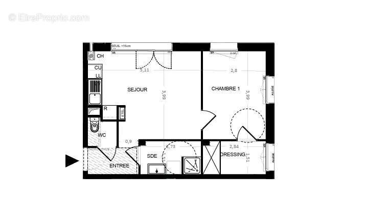 Appartement à CABOURG