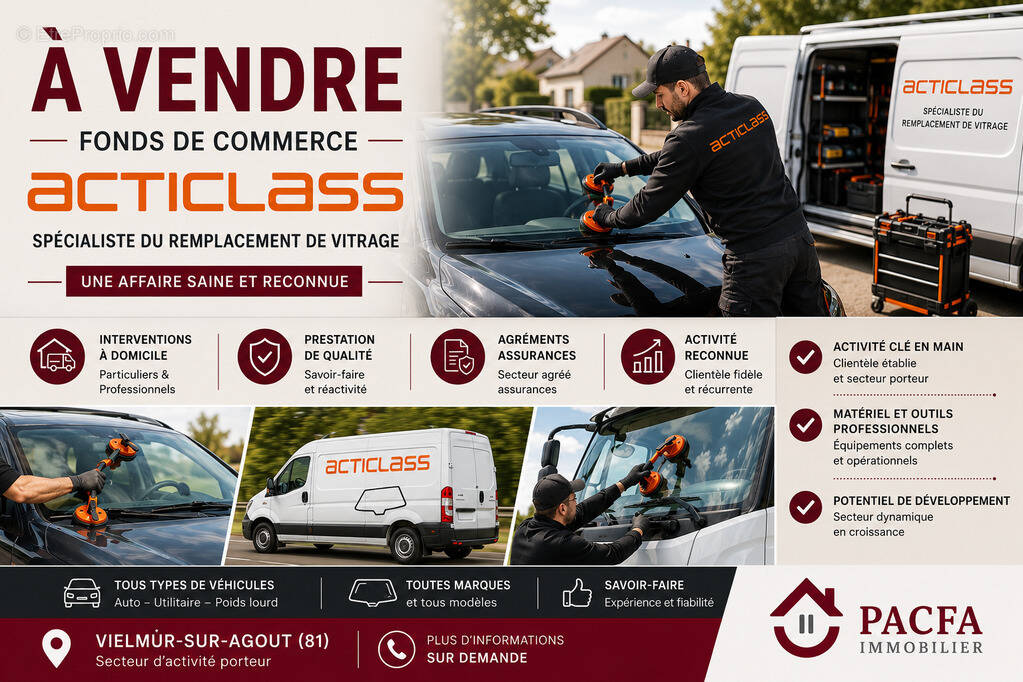 Commerce à VIELMUR-SUR-AGOUT