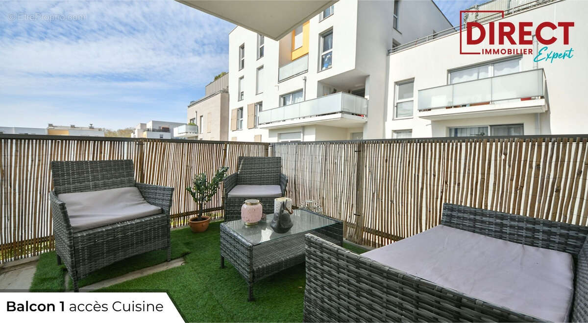 Quartier neo c - app traversant 4p 85m2 + 2 balcons + 2 parkings - photo 10