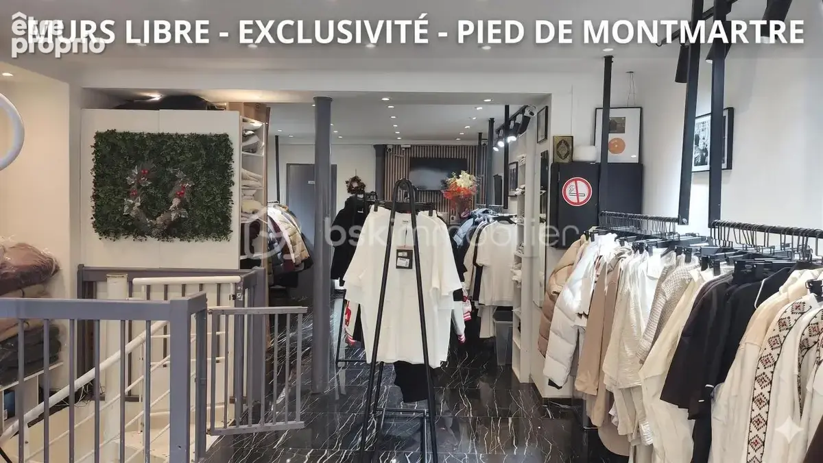 Achat murs commerciaux libres paris 18 - photo 2