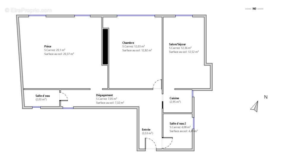 Appartement à PARIS-14E