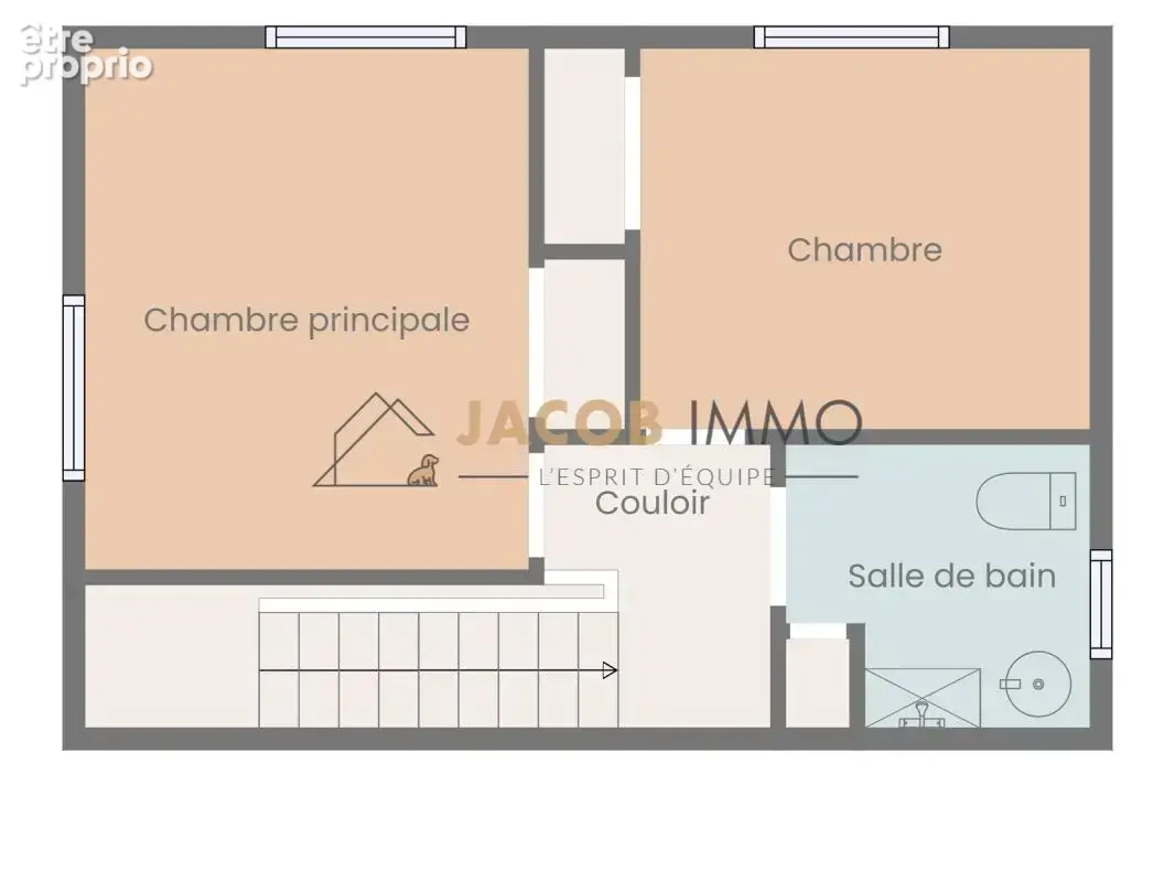 Brest Rive Droite – T3 Duplex avec locataire en place - photo 6