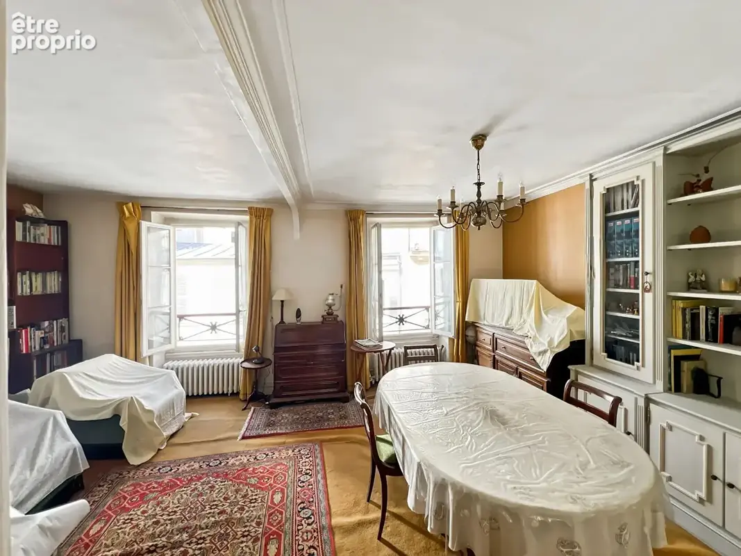 Paris 17e - batignolles / plaine monceau - 3 pièces 52,25 m² - double séjour - calme - ascenseur - photo 5