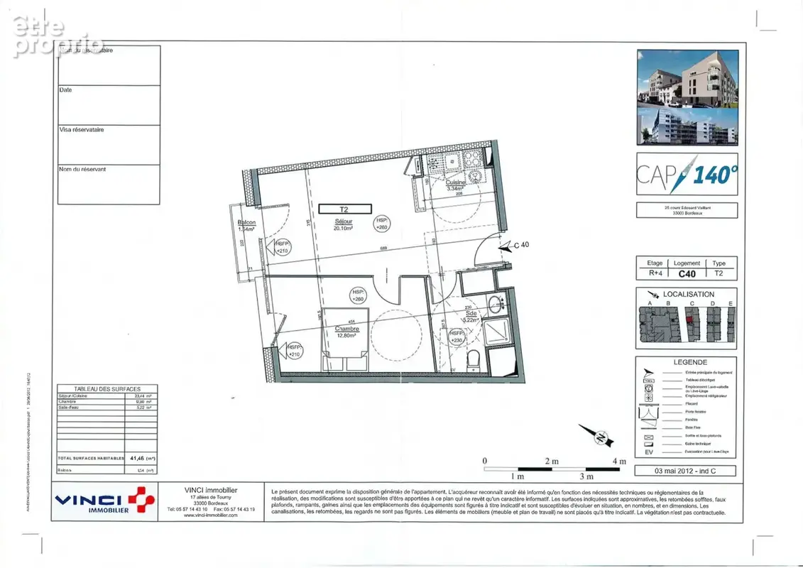 Appartement - 43.25 m2 avec balcon et place de parking - photo 8