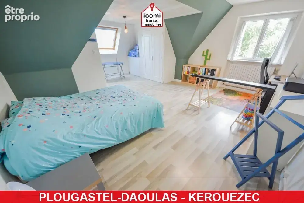 Finistere - plougastel-daoulas (29470) - a vendre - maison individuelle t7 229m² de 1971 - belles prestations - 5 chambres - sou - photo 7