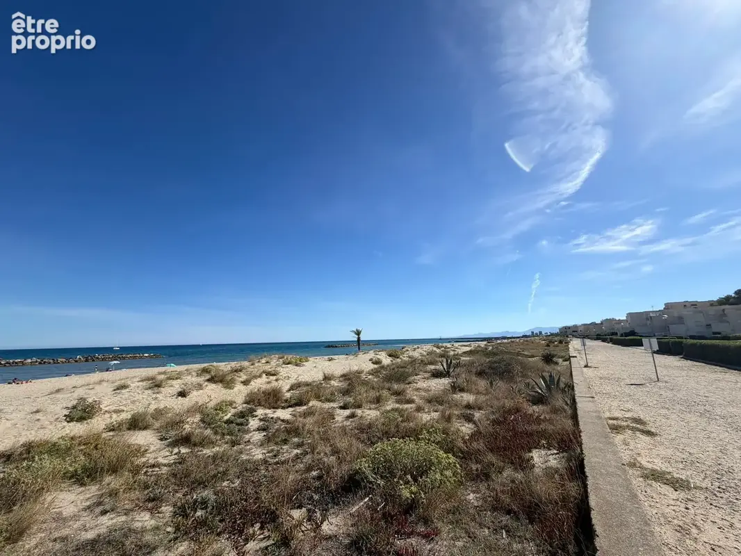 Le Barcarès Vue mer accès direct plage Le Lido Beau T2 avec terrasse ! - photo 24