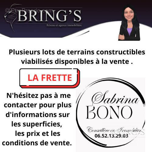 Terrain à LA FRETTE