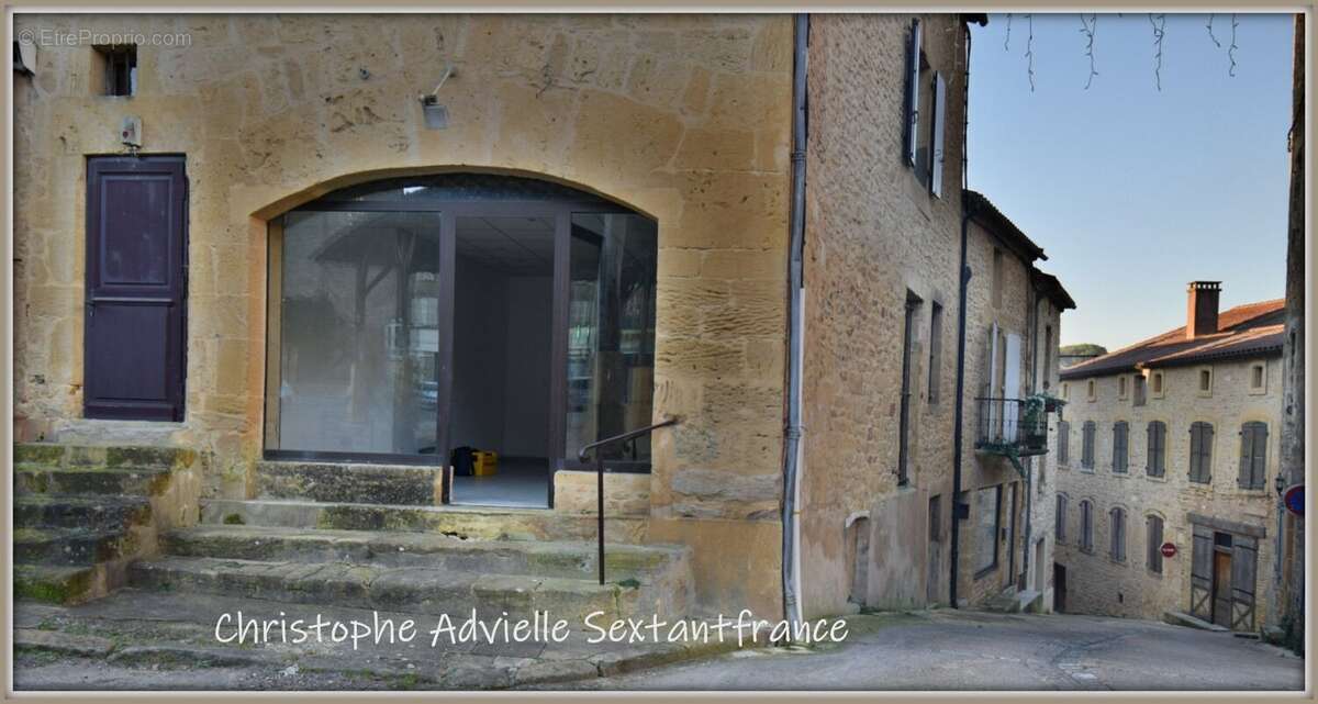 Au coeur de Belves, immeuble avec commerce au RDC, appartement à l'étage, cave et grenier - photo 4