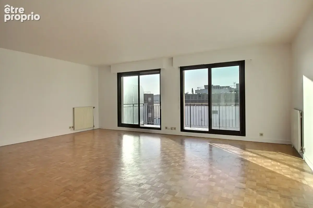 Courbevoie - quartier république - 3 pièces - 90 m² - 2 chambres - 2 balcons - box - photo 3
