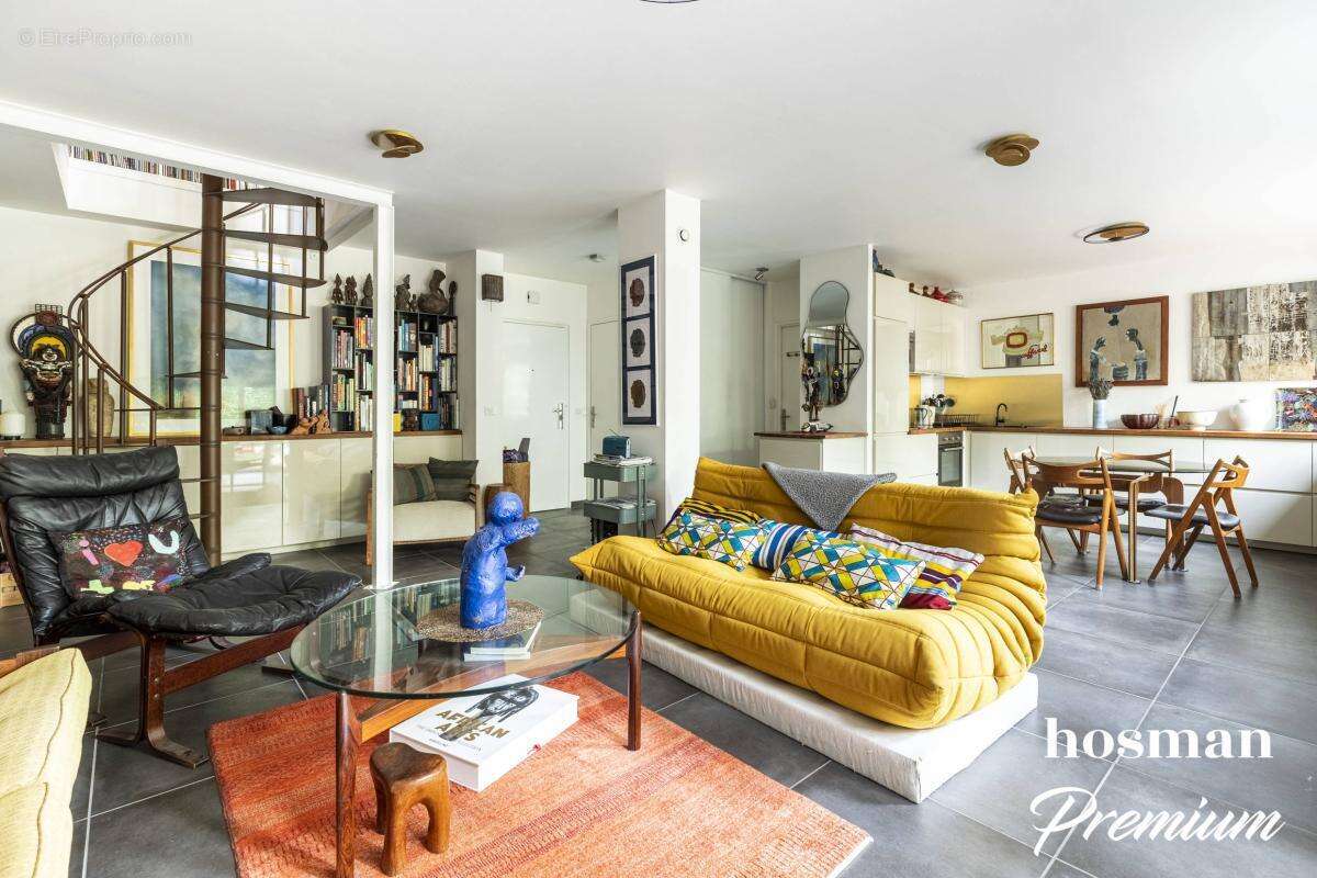 Duplex de 100 m2 avec jardin privatif de 51 m² – À deux pas des Buttes-Chaumont - photo 4