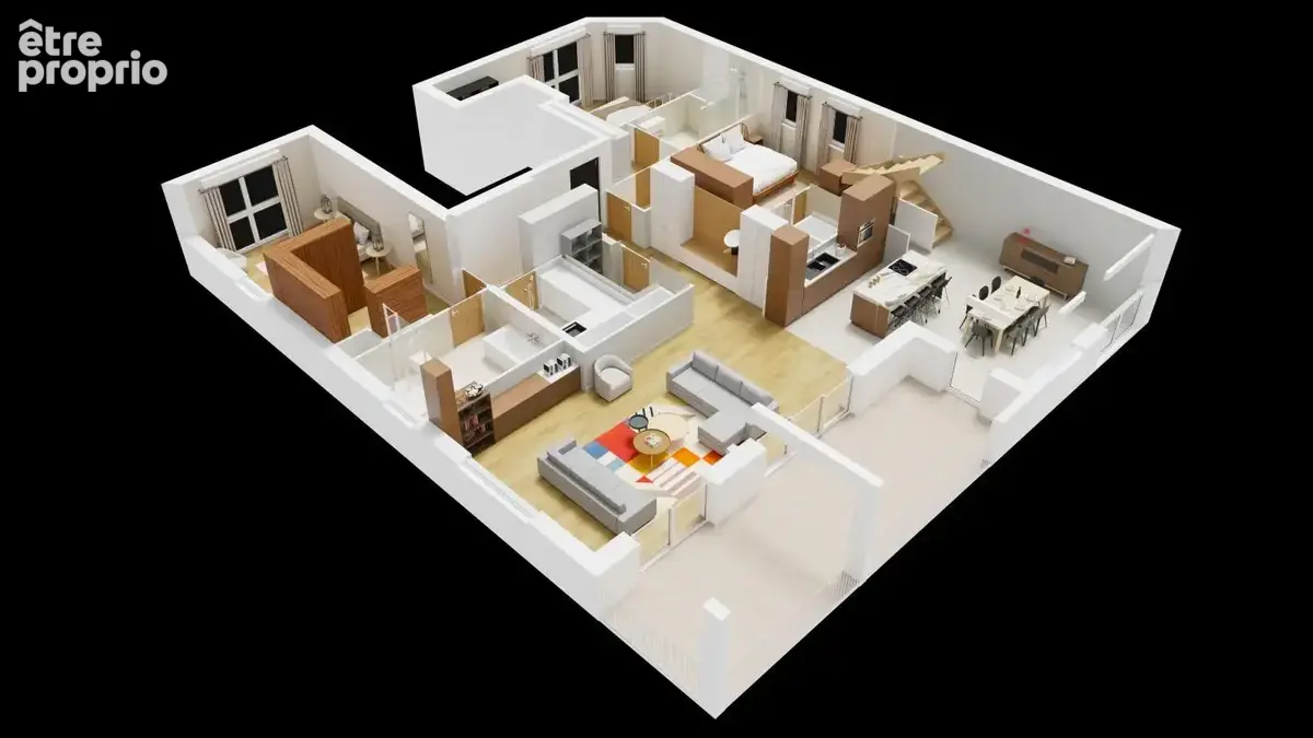 Appartement d’exception en dernier étage avec 157 m² d’espaces extérieurs - photo 6