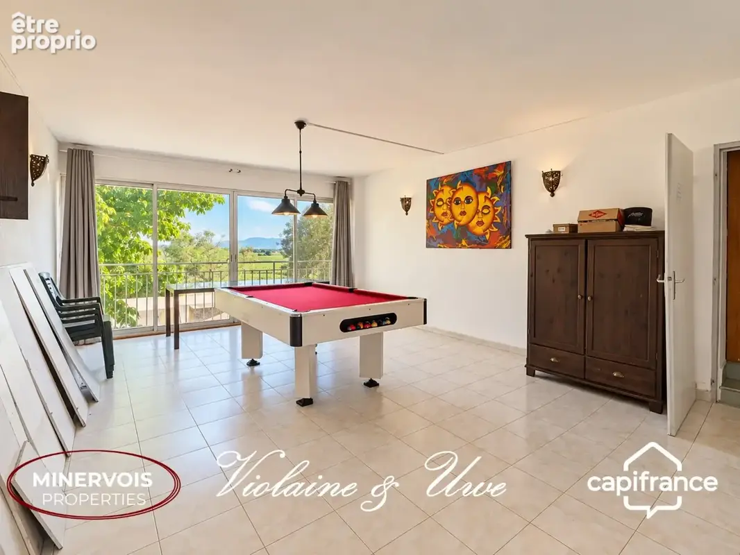 Azille – maison de 184 m² au milieu des vignes avec piscine et panneaux solaires - photo 20