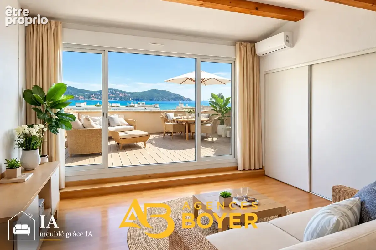 Les lecques   t3 duplex avec vue mer, à une minute à pied de la plage & garage - photo 14