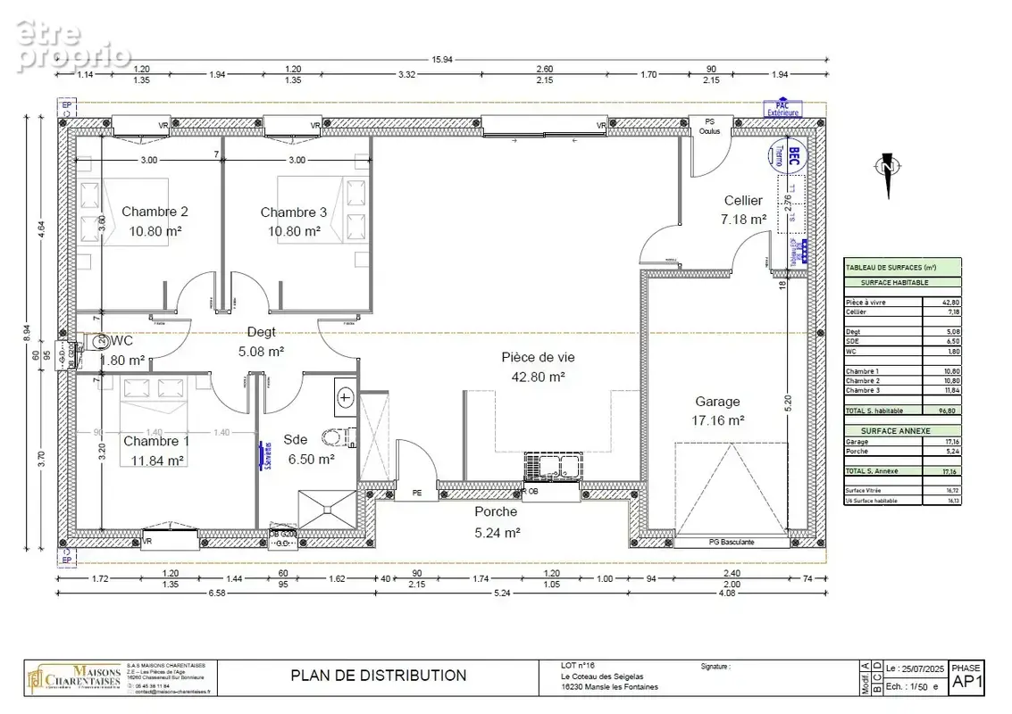 Maison 4 pièces 97 m² à vendre à Mansle (16230) - photo 4